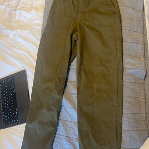cos straight fit trouser chino